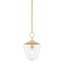 Hudson Valley Lighting Greene Aged Brass 8W x 8L x 13.25H Pendant