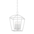 Hudson Valley Lighting Bryant White Plaster 12W x 12L x 17.75H Candleholder