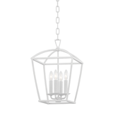Hudson Valley Lighting Bryant White Plaster 12W x 12L x 17.75H Candleholder