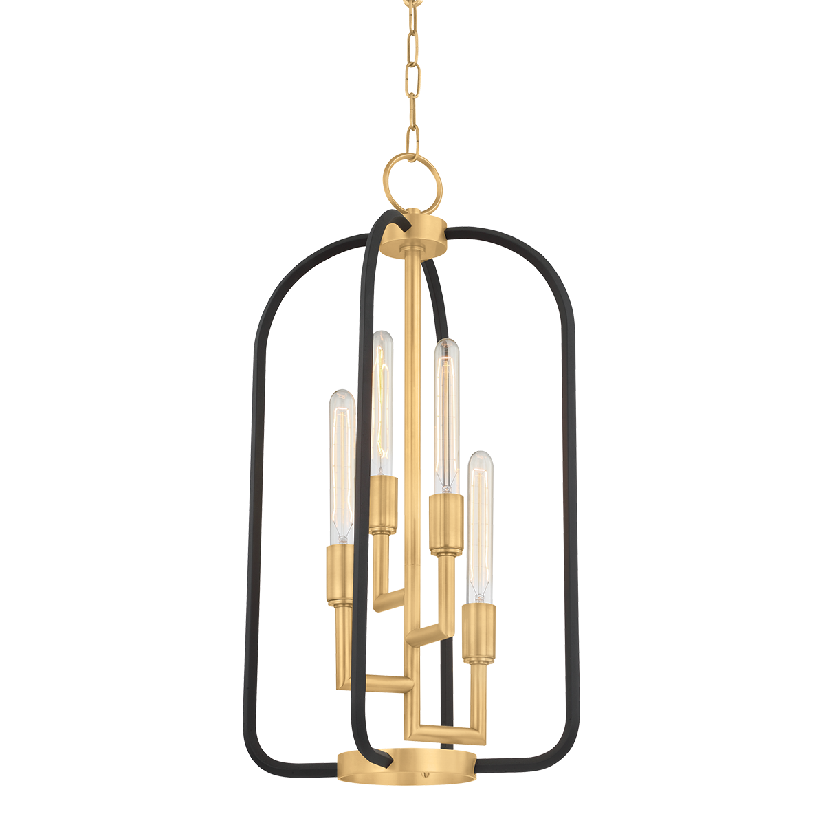 Hudson Valley Lighting Angler Aged Brass 15W x 15L x 28.5H Candleholder