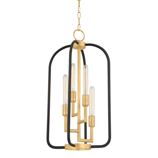 Hudson Valley Lighting Angler Aged Brass 15W x 15L x 28.5H Candleholder