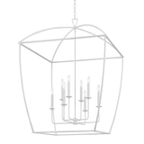 Hudson Valley Lighting Bryant White Plaster 34W x 34L x 44.25H Candleholder