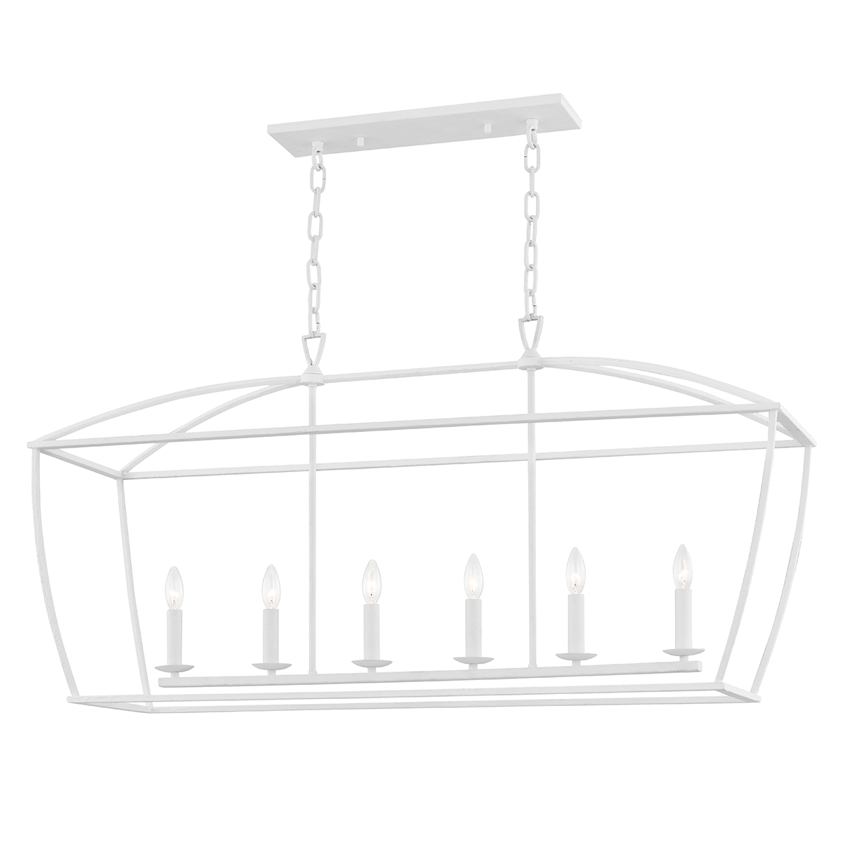 Hudson Valley Lighting Bryant White Plaster 13.75W x 48.25L x 24H Trim