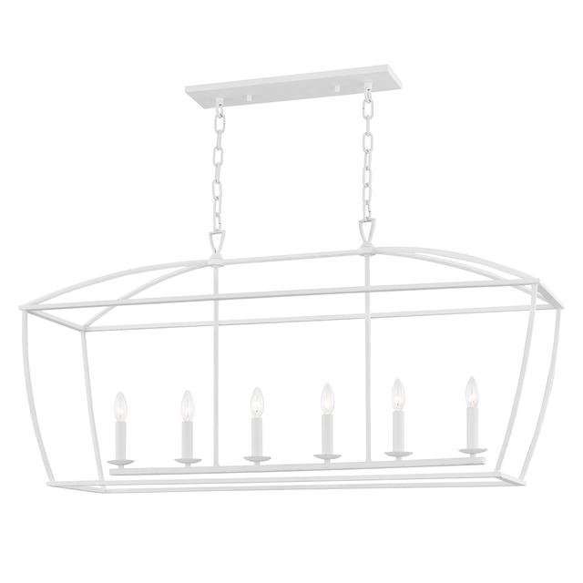 Hudson Valley Lighting Bryant White Plaster 13.75W x 48.25L x 24H Trim