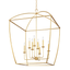 Hudson Valley Lighting Bryant Gold Leaf 34W x 34L x 44.25H Candleholder