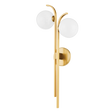 Hudson Valley Lighting Laval Aged Brass 10.5W x 10.5L x 25.25H Wall Sconce