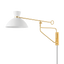 Hudson Valley Lighting Cranbrook AGED BRASS/SOFT WHITE 14.25W x 14.25L x 20.75H Wall Sconce