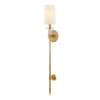 Hudson Valley Lighting Amherst Aged Brass 5.38W x 5.38L x 36H Wall Sconce