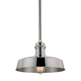 Hudson Valley Lighting Hudson Falls Polished Nickel 10W x 10L x 6.38H Pendant