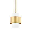 Hudson Valley Lighting Corinth Aged Brass 11W x 11L x 13.5H Pendant