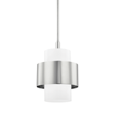 Hudson Valley Lighting Corinth Polished Nickel 11W x 11L x 13.5H Pendant