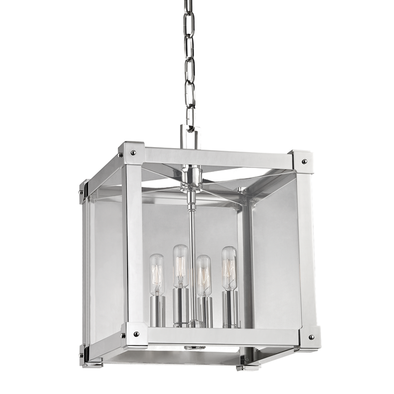 Hudson Valley Lighting Forsyth Polished Nickel 12.25W x 12.25L x 15.25H Candleholder