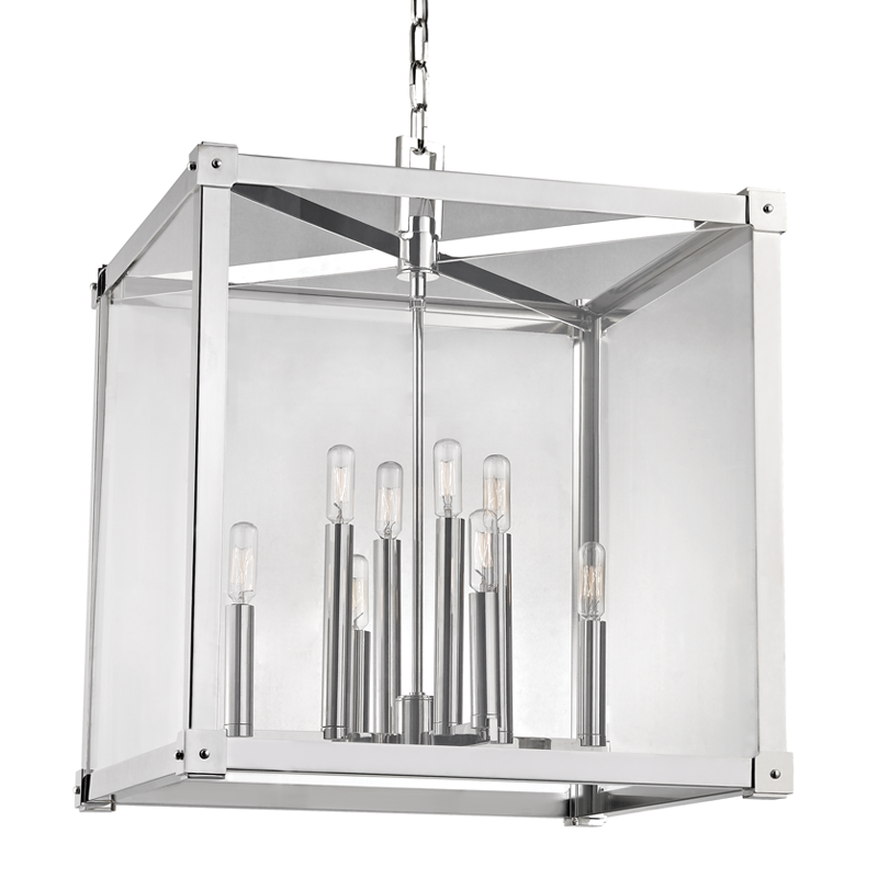 Hudson Valley Lighting Forsyth Polished Nickel 20.25W x 20.25L x 24H Candleholder