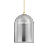 Hudson Valley Lighting Dorval Aged Brass 13W x 13L x 19.25H Pendant