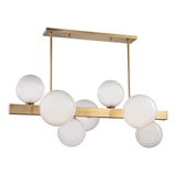 Hudson Valley Lighting Hinsdale Aged Brass 21.25W x 43.5L x 18.5H Trim