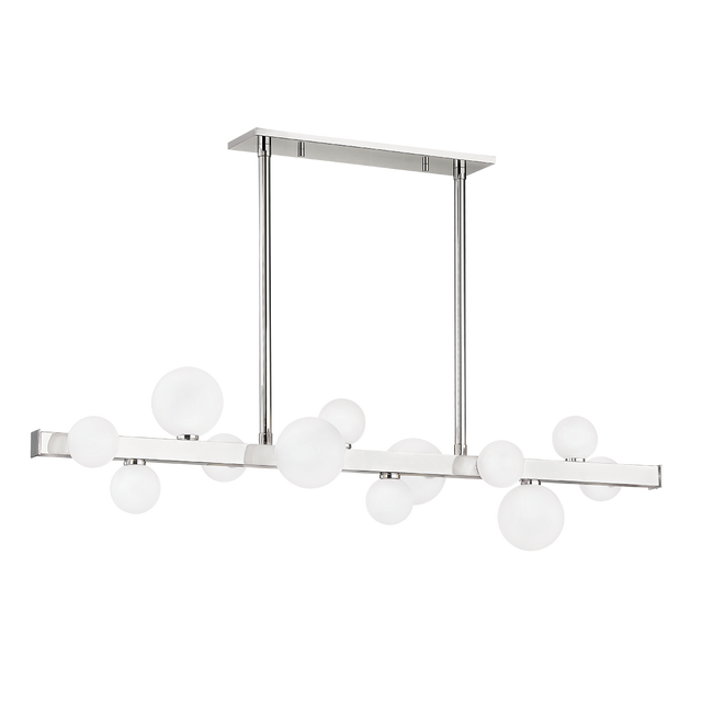 Hudson Valley Lighting Mini Hinsdale Polished Nickel 11W x 44.5L x 10H Trim