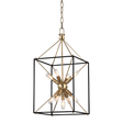 Hudson Valley Lighting Glendale Aged Brass/black 12.25W x 12.25L x 24.75H Candleholder