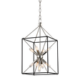 Hudson Valley Lighting Glendale Polished Nickel/black 12.25W x 12.25L x 24.75H Candleholder