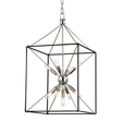 Hudson Valley Lighting Glendale Polished Nickel/black 16.25W x 16.25L x 30H Candleholder