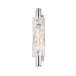 Hudson Valley Lighting Harwich Polished Nickel 3.5W x 3.5L x 18H Wall Sconce