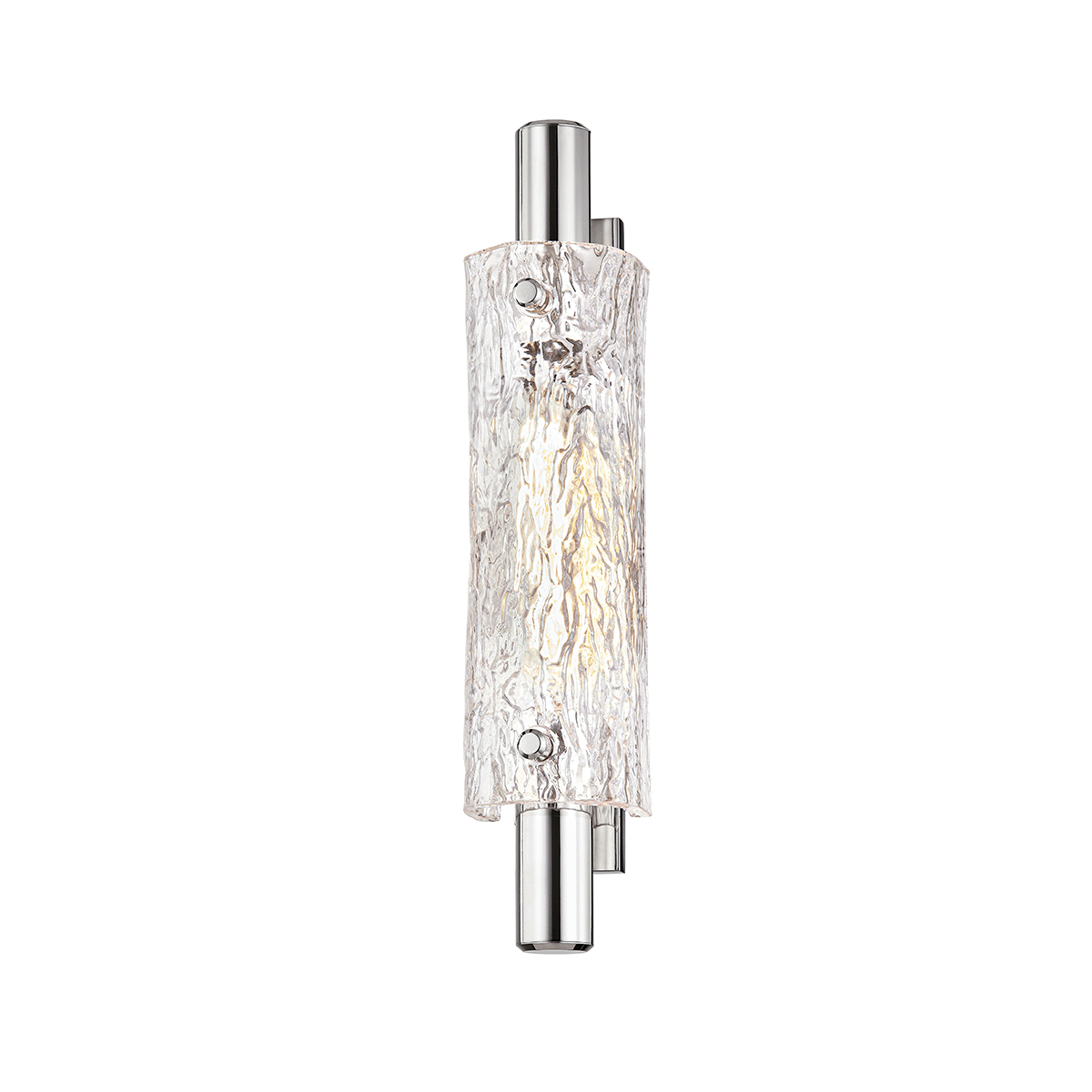 Hudson Valley Lighting Harwich Polished Nickel 3.5W x 3.5L x 18H Wall Sconce