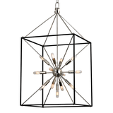 Hudson Valley Lighting Glendale Polished Nickel/black 20.25W x 20.25L x 38.25H Candleholder