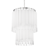 Hudson Valley Lighting Tyrell Polished Nickel 23.75W x 23.75L x 35.75H Chandelier