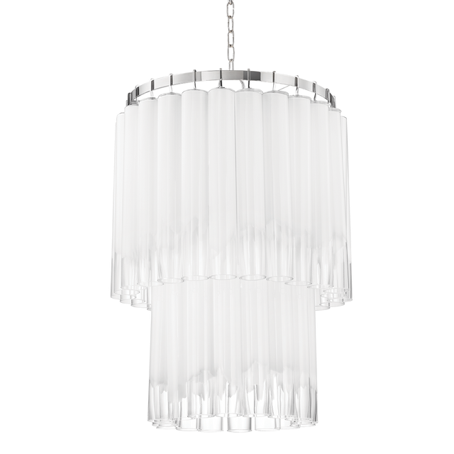 Hudson Valley Lighting Tyrell Polished Nickel 23.75W x 23.75L x 35.75H Chandelier