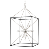 Hudson Valley Lighting Glendale Polished Nickel/black 27W x 27L x 51.25H Candleholder