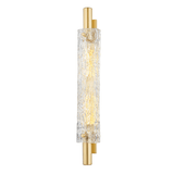 Hudson Valley Lighting Harwich Aged Brass 3.5W x 3.5L x 28.75H Wall Sconce