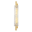 Hudson Valley Lighting Harwich Aged Brass 3.5W x 3.5L x 28.75H Wall Sconce