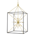 Hudson Valley Lighting Glendale Aged Brass/black 27W x 27L x 51.25H Candleholder