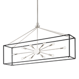 Hudson Valley Lighting Glendale Polished Nickel/black 10W x 48L x 28.32H Trim