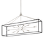 Hudson Valley Lighting Glendale Polished Nickel/black 10W x 48L x 28.32H Trim