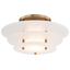 Hudson Valley Lighting Gatsby Aged Brass 15.75W x 15.75L x 7.5H Flush Mount