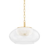 Hudson Valley Lighting Moore Aged Brass 17W x 17L x 12.5H Pendant