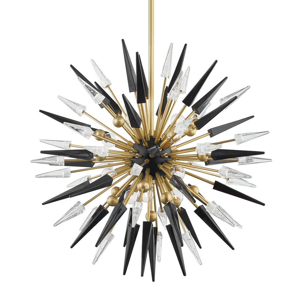 Hudson Valley Lighting Sparta Aged Brass 32W x 32L x 32H Chandelier