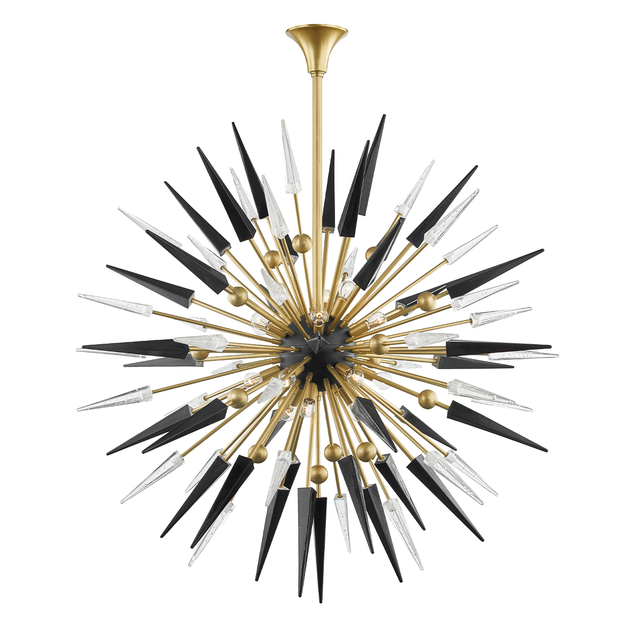 Hudson Valley Lighting Sparta Aged Brass 48W x 48L x 48H Chandelier