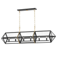 Hudson Valley Lighting Bedford Hills Aged Brass/black 12W x 55.25L x 16.5H Trim