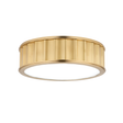 Hudson Valley Lighting Middlebury Aged Brass 13W x 13L x 4H Flush Mount