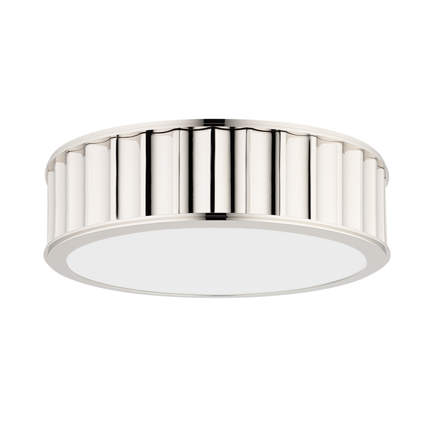 Hudson Valley Lighting Middlebury Polished Nickel 13W x 13L x 4H Flush Mount