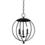 Hudson Valley Lighting Wesley Aged Iron 16.5W x 16.5L x 21.5H Candleholder