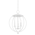Hudson Valley Lighting Wesley White Plaster 16.5W x 16.5L x 21.5H Candleholder