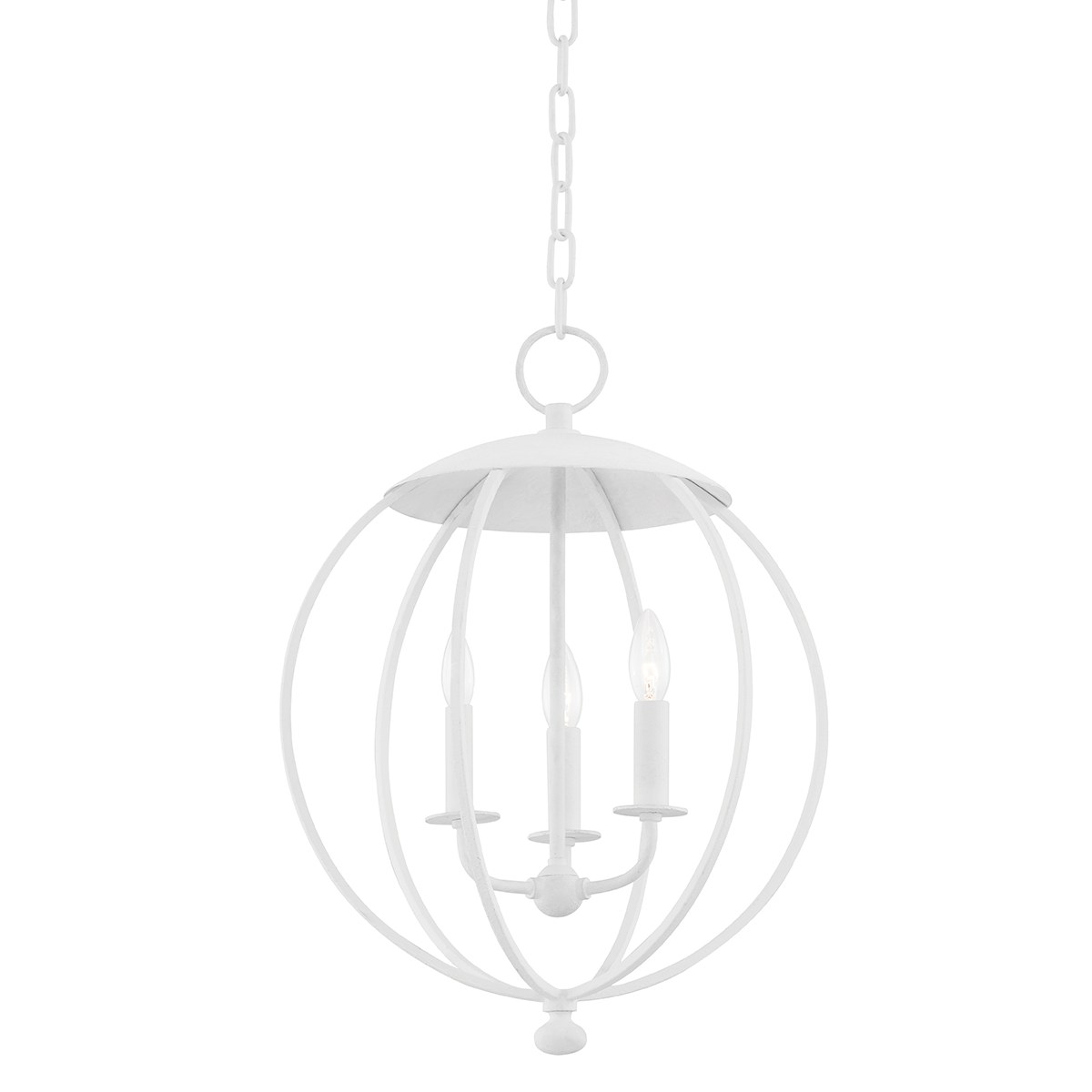 Hudson Valley Lighting Wesley White Plaster 16.5W x 16.5L x 21.5H Candleholder