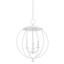 Hudson Valley Lighting Wesley White Plaster 16.5W x 16.5L x 21.5H Candleholder