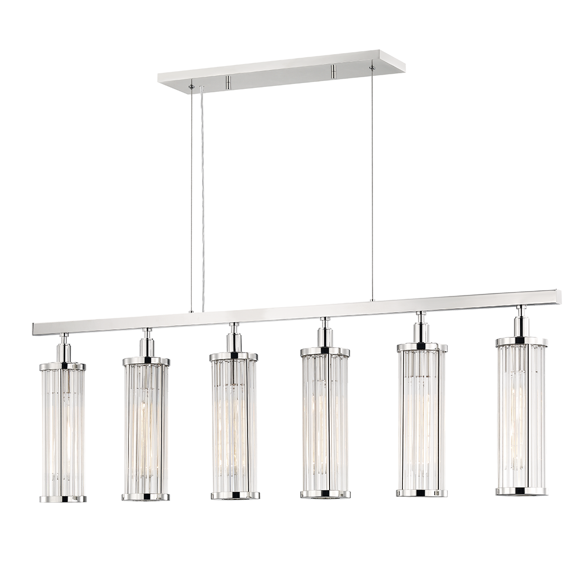 Hudson Valley Lighting Marley Polished Nickel 46.5W x 46.5L x 15.25H Trim