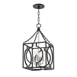 Hudson Valley Lighting Octavio Aged Iron/polished Nickel Combo 12W x 12L x 22.75H Candleholder