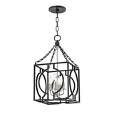 Hudson Valley Lighting Octavio Aged Iron/polished Nickel Combo 12W x 12L x 22.75H Candleholder
