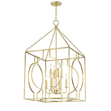 Hudson Valley Lighting Octavio Gold Leaf 24W x 24L x 43.25H Candleholder