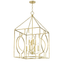 Hudson Valley Lighting Octavio Gold Leaf 24W x 24L x 43.25H Candleholder